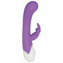 Enchanted Bunny Rechargeable Silicone Rabbit Vibrator - Purple