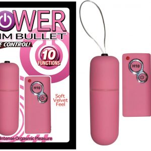 Power Slim Bullet Remote Control Wireless Vibrator