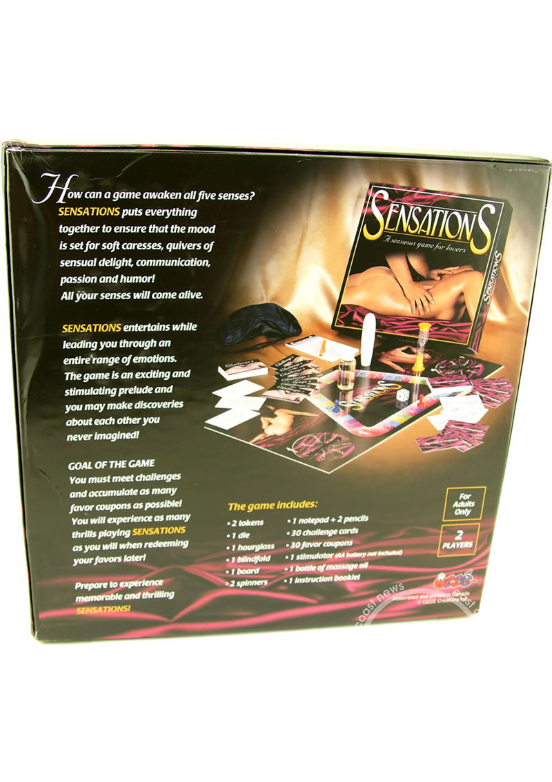 Sensations: A Sensuous Board Game for Lovers