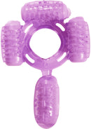 Quad Dinger Disposable Vibrating Penis Ring