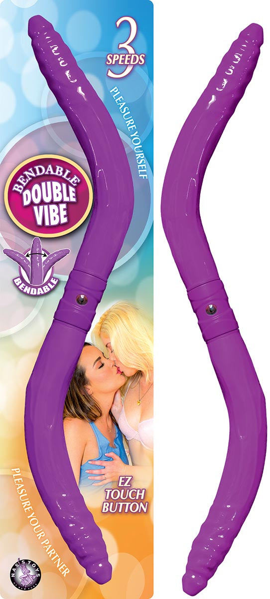3-Speed Bendable Double Vibe