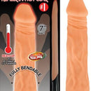 Natural RealSkin Hot Cocks Vibrating & Heated Realistic Dildos
