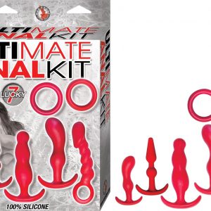 Ultimate Anal Kit 7-Piece Set - 5 Plugs + 2 Rings