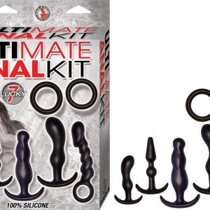 Ultimate Anal Kit 7-Piece Set - 5 Plugs + 2 Rings