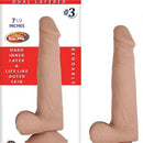 RealCocks Dual Layered Realistic TPE Dongs with Bendable Spine