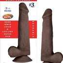 RealCocks Dual Layered Realistic TPE Dongs with Bendable Spine