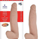 RealCocks Dual Layered Realistic TPE Dongs with Bendable Spine