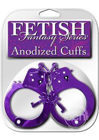 Fetish Fantasy Anodized Metal Cuffs