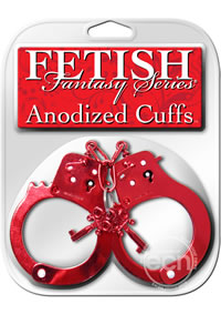 Fetish Fantasy Anodized Metal Cuffs