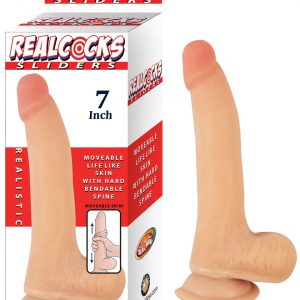 RealCocks Sliders Dildos with Moveable Skin and Bendable Spine