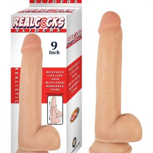 RealCocks Sliders Dildos with Moveable Skin and Bendable Spine