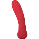 Lady in Red Silicone Rechargeable Flexible Vibrating Bullet - Crimson