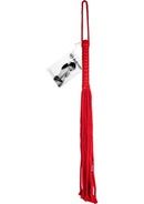 Sex & Mischief Red Rope Flogger