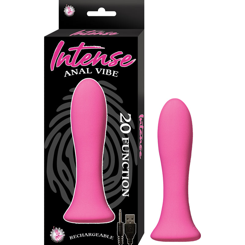 Intense Anal Vibe Silicone Rechargeable Anal Plug