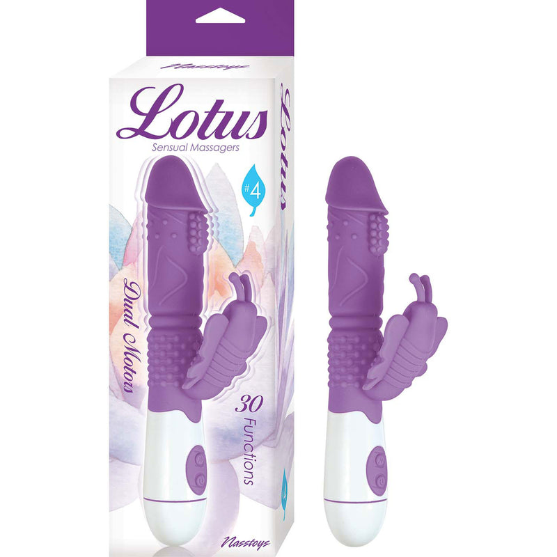 Lotus Vibrating Dual Stimulation Sensual Massagers