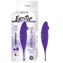 Exciter Rechargeable Air-Pulse and Pinpoint Vibe - Purple