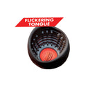 Enhancer Ultimate Blow Job Rechargeable Silicone Vibrating Stroker - Black