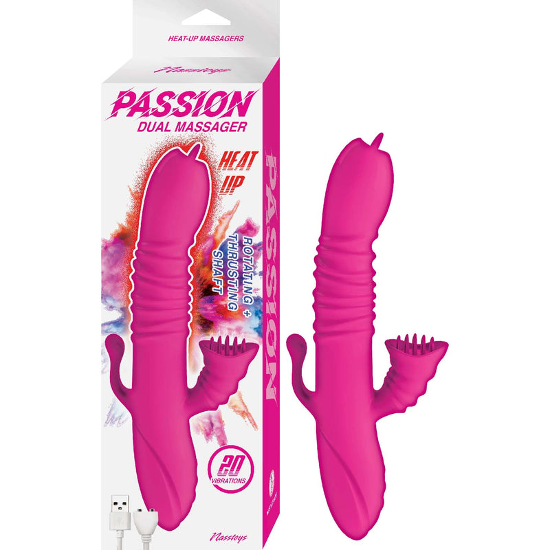 Passion Dual Massager Heat Up