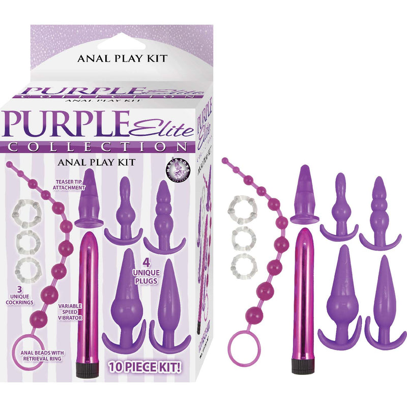 Purple Elite Collection Anal Play Kit