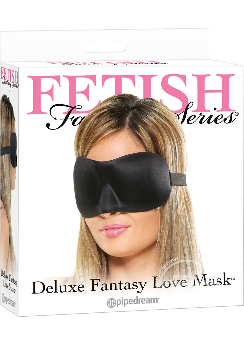 Fetish Fantasy Deluxe Padded Love Mask - Black