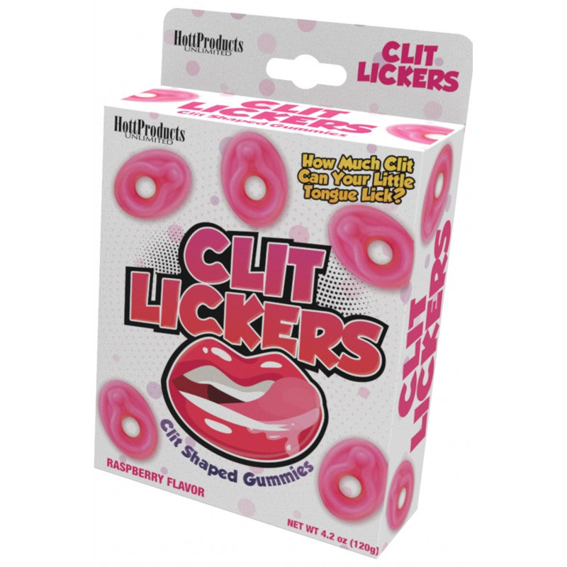 Clit Lickers Fruity Flavored Clit Shaped Gummies - 4.2oz