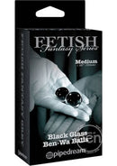 Fetish Fantasy Glass Ben-Wa Balls - Black