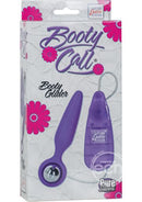 Booty Call Booty Glider Silicone Vibrating Slender Butt Plug
