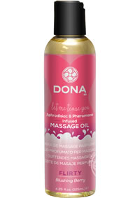 Dona Aphrodisiac & Pheromone Infused Kissable Massage Oil - 3.75 oz
