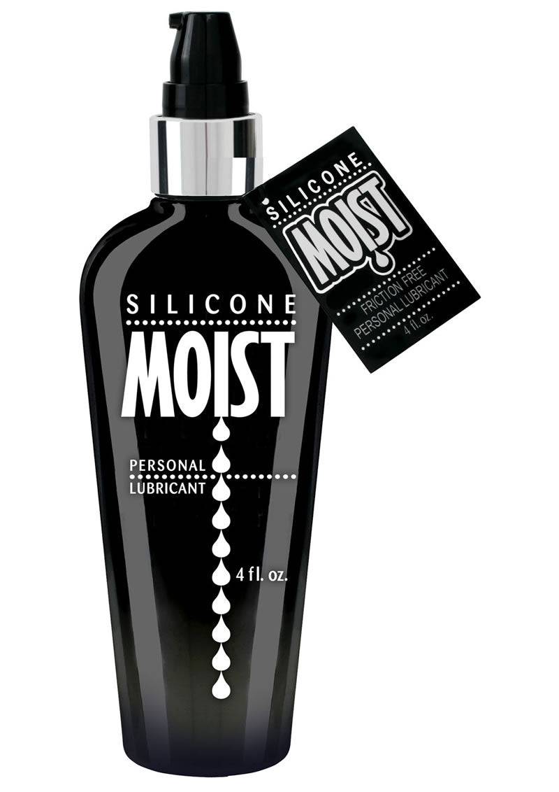 Moist Silicone Personal Lubricant - 4 oz