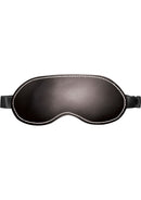 Edge Leather Blindfold - Black