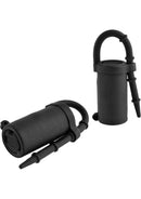 Fetish Fantasy Vibrating Silicone Nipple Teazers - Black