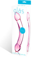 Gläs Double Trouble Purple Dildo