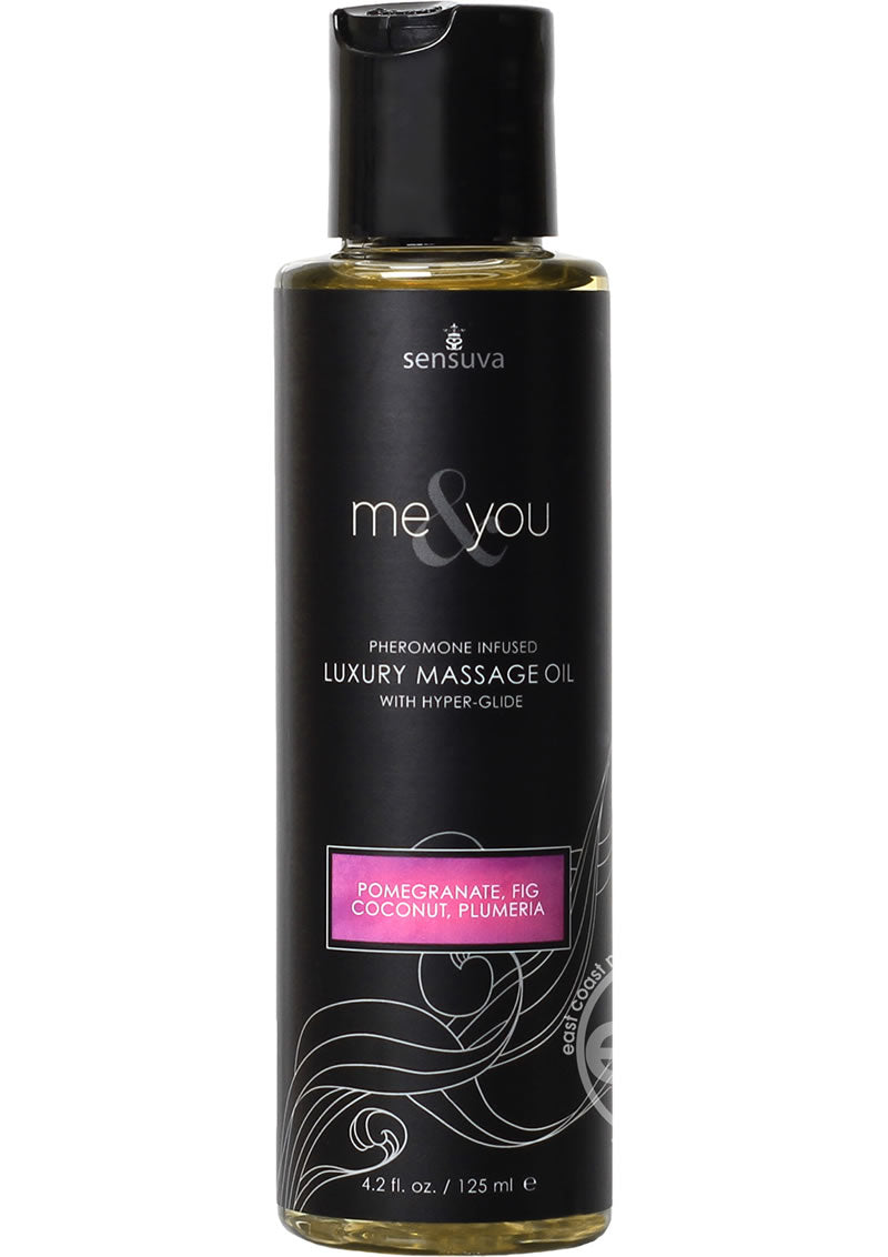 Me and You Pheromone-Infused Luxury Massage Oils - 4.2 oz