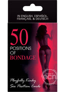 50 Positions of Bondage - Sex Position Cards