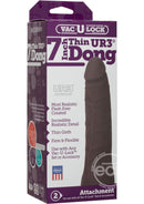 Vac-U-Lock Ultraskyn 7" Thin Dildo
