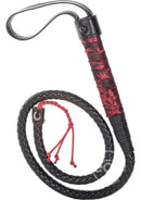 Scandal Bull Whip - Red Brocade