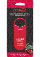 GoodHead Deep Throat To Go Flavored Oral Anesthetic Spray 0.33 oz