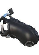 Fantasy C-Ringz Extreme Silicone Cock Blocker Cage - Black