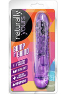 Naturally Yours Bump & Grind Vibrating TPE Dildo