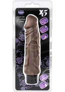 X5 Plus Hard On - Vibrating Dildo 9in