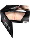 X5 Men Roxanna XL Vibrating Dual Entry Butt - Vanilla