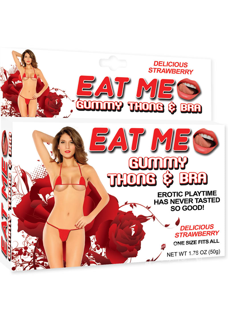 Eat Me Gummy Thong and Bra