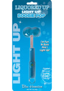 Liquored Up Light-Up Boobie Pop - Blue Hawaiian Flavor