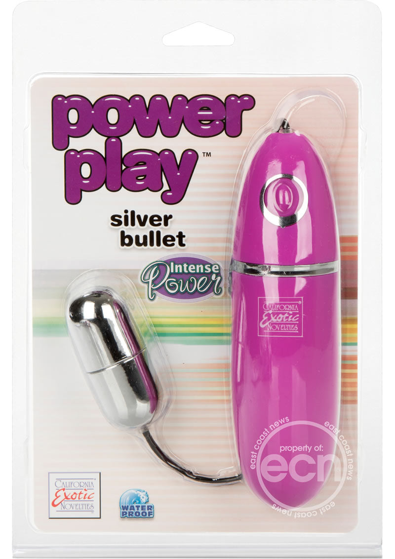 Power Play Single Silver Wired Bullet