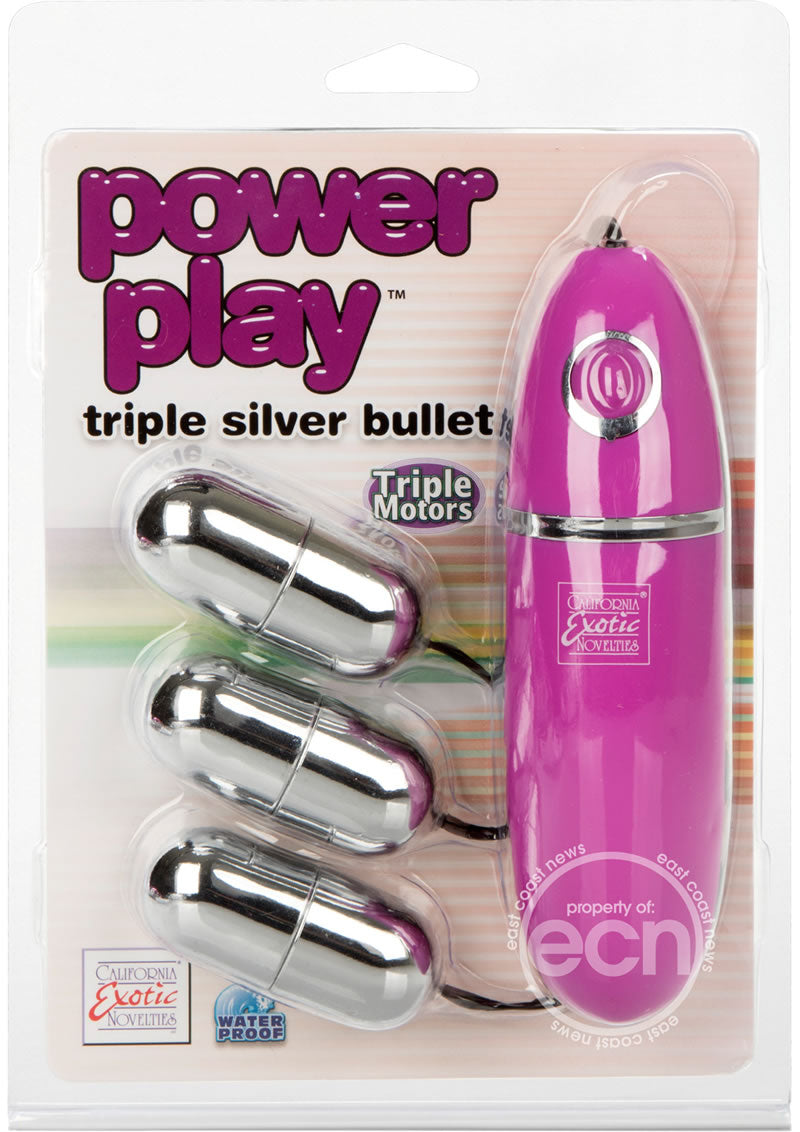 Power Play Triple Silver Wired Bullet