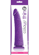 Colours Pleasures 8" Tapered Silicone Dildo with Suction Cup