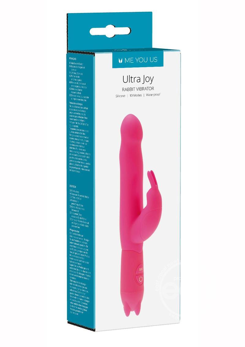 MeYouUs Ultra Joy Silicone Vibrating Dual Stimulator - Pink