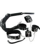 Strict 7-Piece Bondage Adventure Set - Black