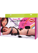 Frisky Tame Me 8-Piece Beginner Bondage Set - Black