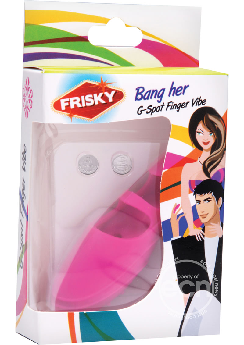 Frisky Bang-Her Silicone G-Spot Finger Vibe